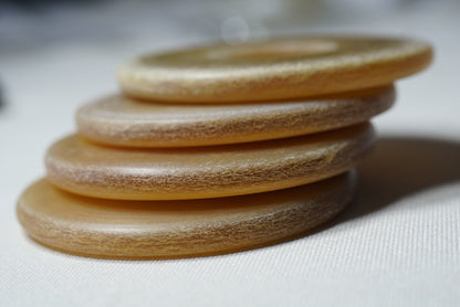 Leather Shinai Tsuba Migaki Kawa Tsuba 6mm-8mm