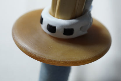 Leather Shinai Tsuba Migaki Kawa Tsuba 6mm-8mm