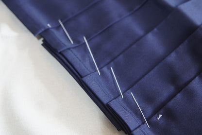 Navy Blue Synthetic Hakama