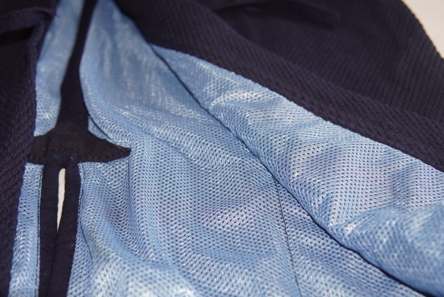 Uniform Set: Single Layer Cotton Kendogi + Cotton #8800 Grade Navy Blue Dyed Hakama